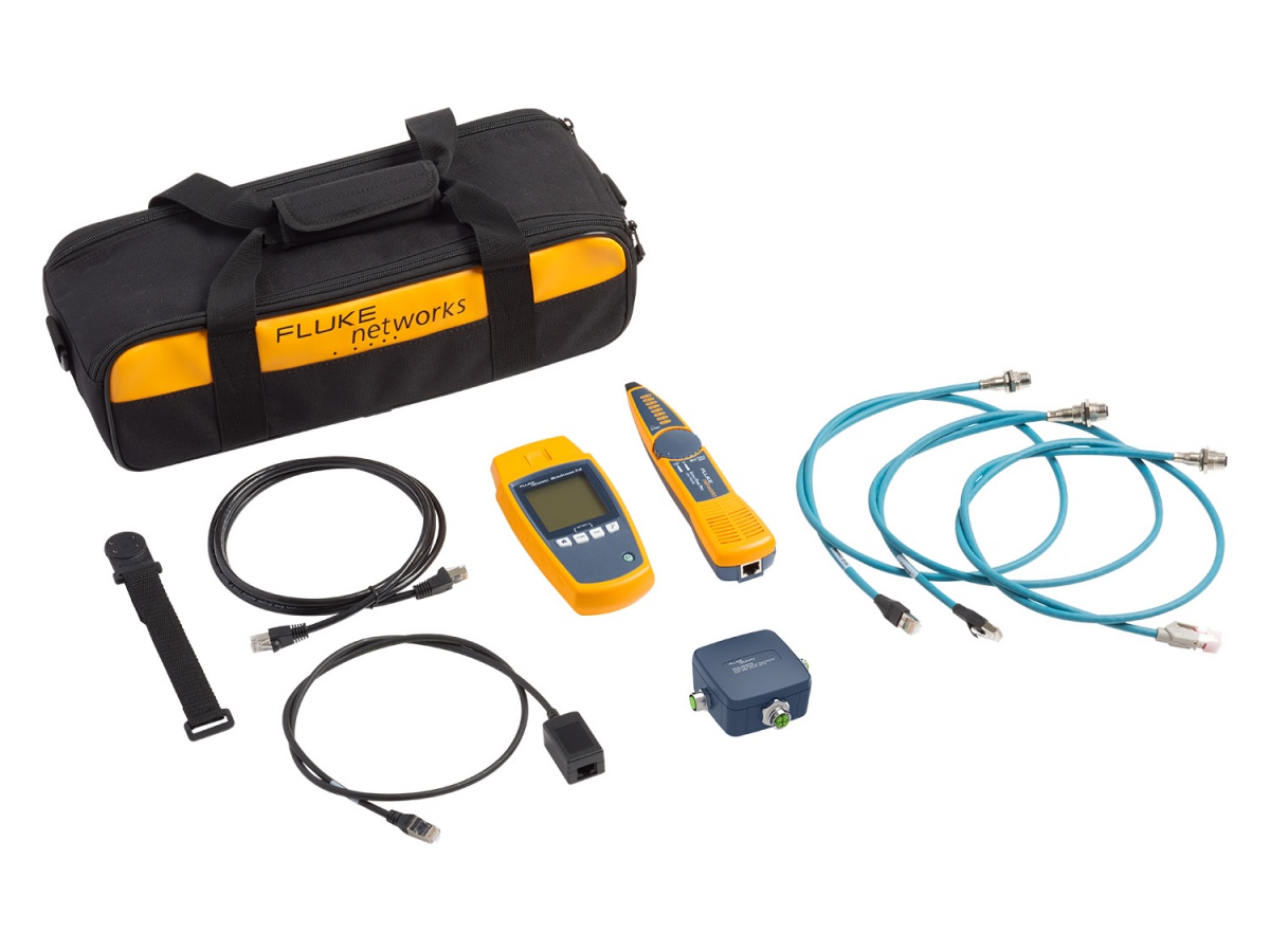 Fluke Networks Ms Poe Ie Kit Microscanner Poe Profesyonel End Striyel Ethernet Kiti Netes