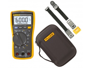 Fluke 117/C11XT/TPAK Dijital Multimetre/ Sert Çanta ve Askı Aparatı Hediyeli